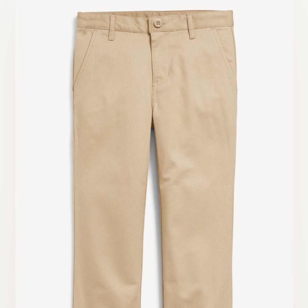 Old Navy slim fit uniform Kaki boys pants